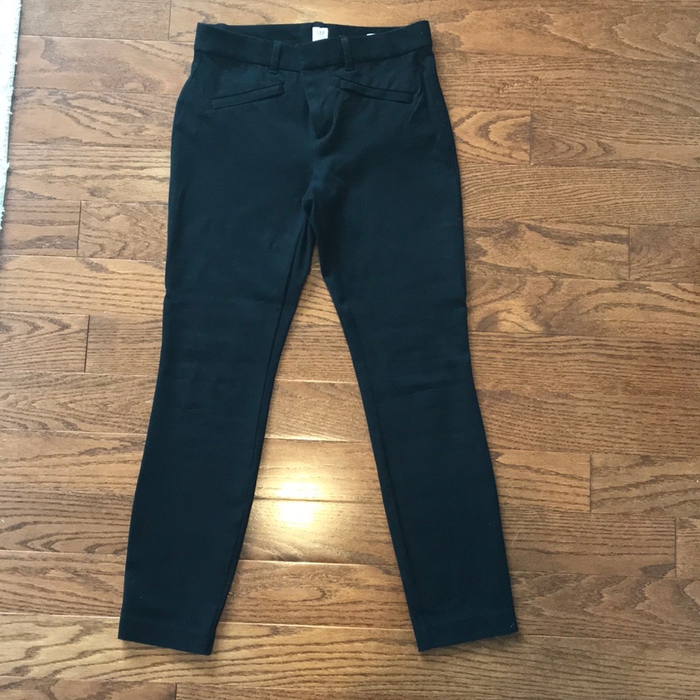 Skinny Ankle Black Dress Pants